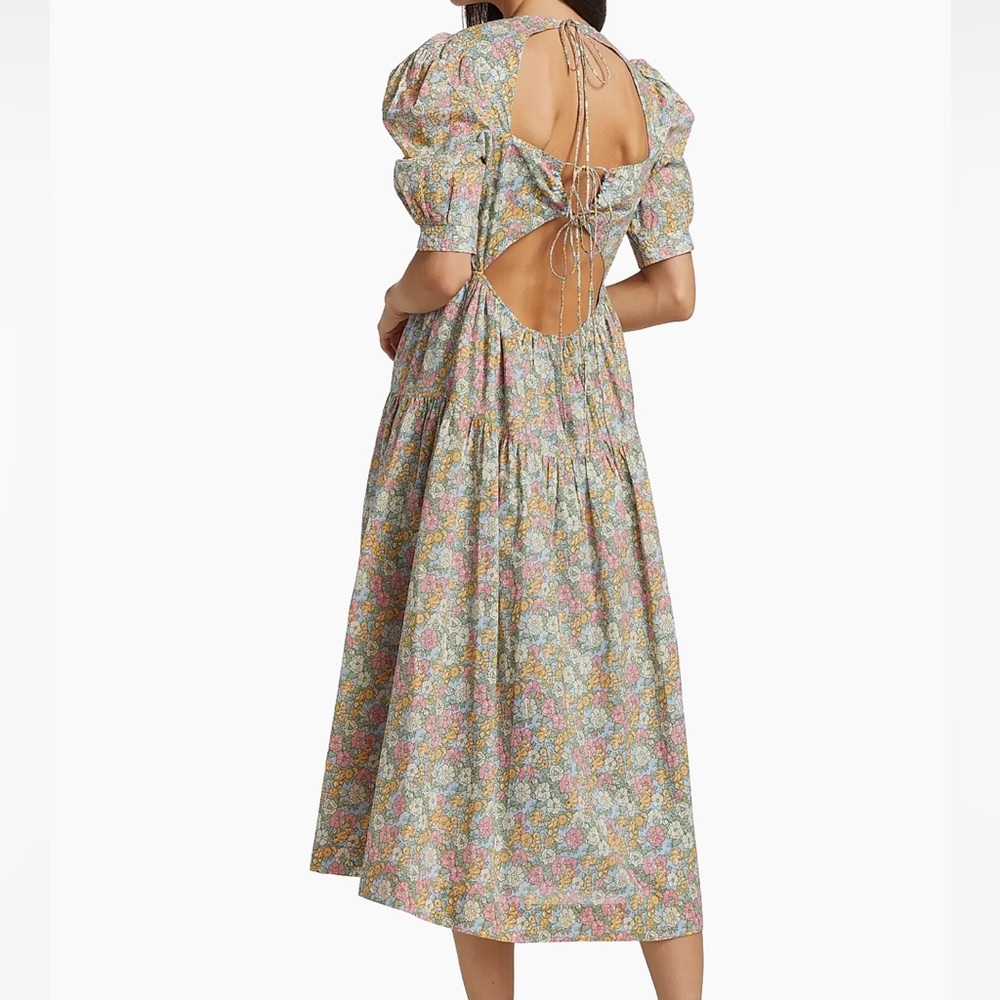En Saison Floral Midi Dress